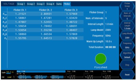 功率分析儀閃變測(cè)試模塊